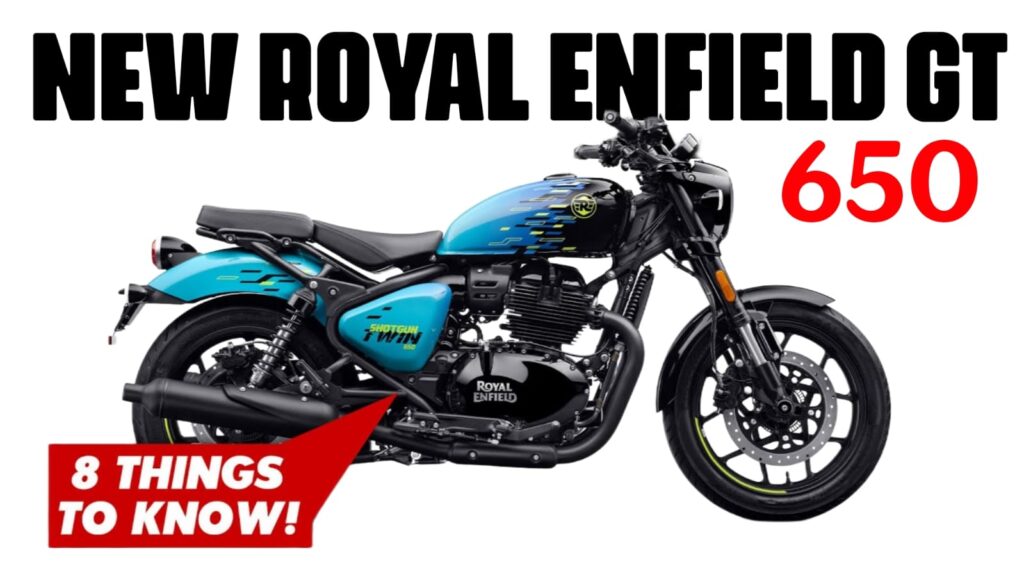 a blue motorcycle with black text