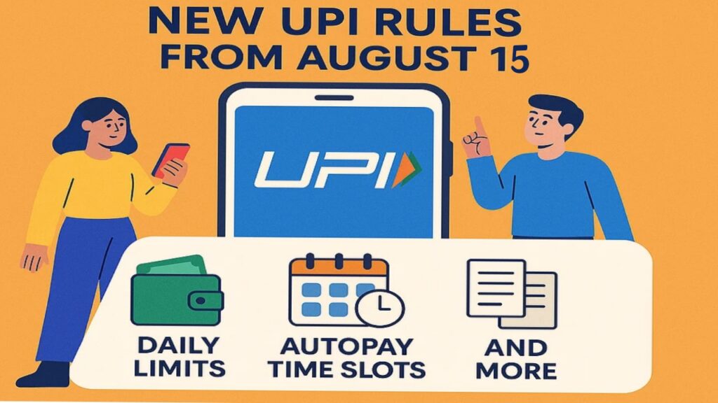 Upi New Rules 15 August 2025